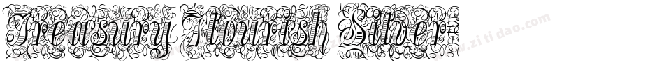 Treasury Flourish Silver字体转换